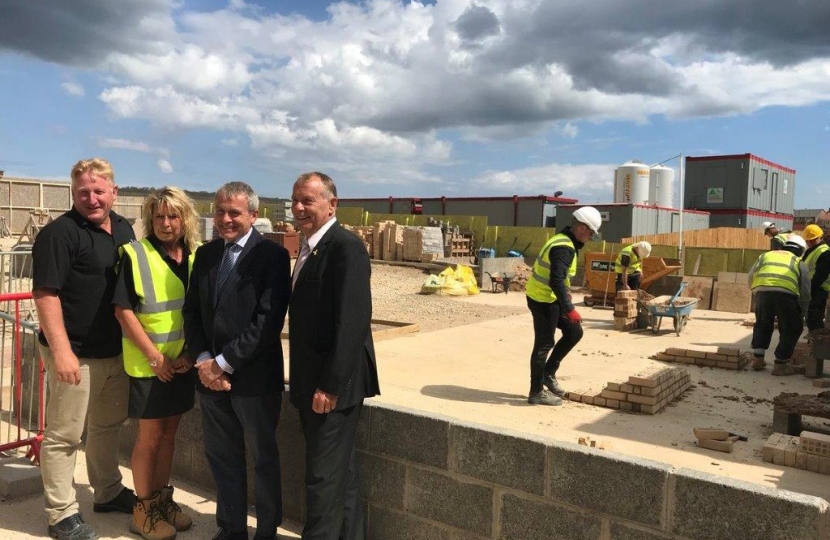 MP VISITS SCARBOROUGH CONSTRUCTION SKILLS VILLAGE