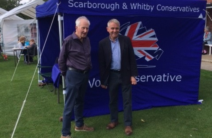 Robert Goodwill MP at  Ayton Gala on Saturaday 