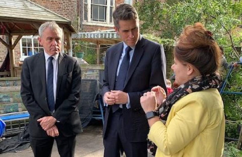 Education Secretary Gavin Williamson vows to 'put things right' during visit to Scarborough