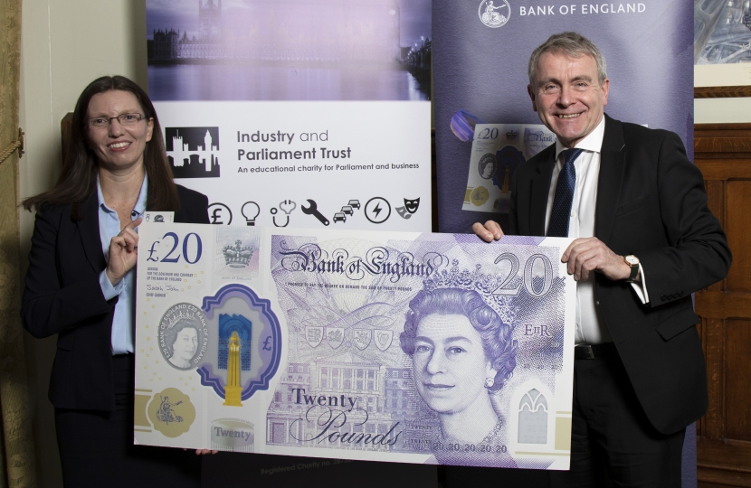 Robert Goodwill MP gets preview of new £20 note celebrating JMW Turner