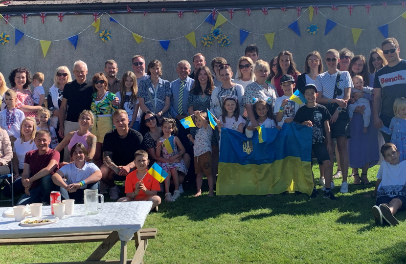 Ukrainian refugees celebrate Independence Day in Scarborough