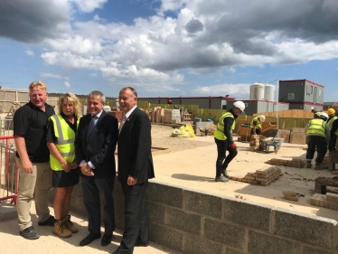 MP VISITS SCARBOROUGH CONSTRUCTION SKILLS VILLAGE